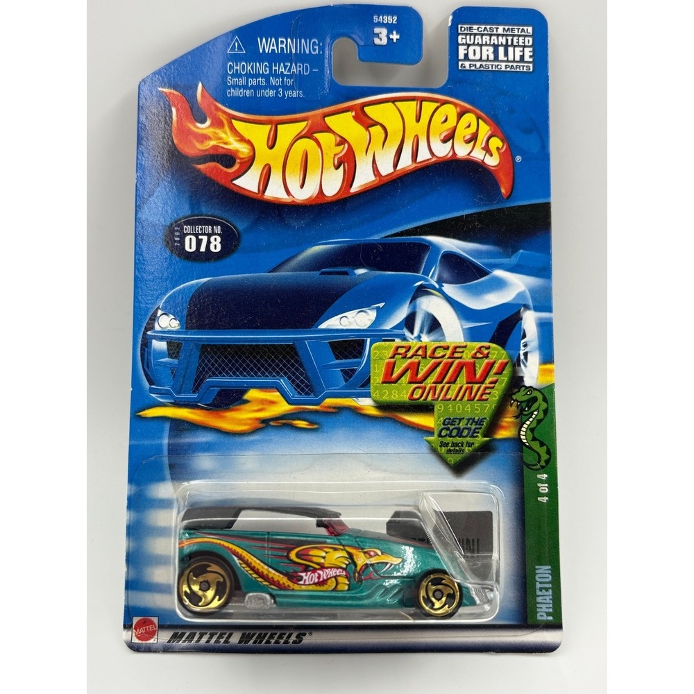 Hot Wheels Cold Blooded Series Phaeton 4/4 Collector #78